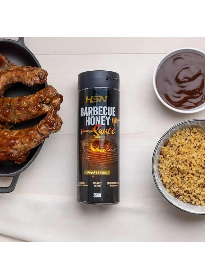 أتش أس أن صلصة باربيكيو بالعسل الصحية من HSN - 0% دهون، 100% نكهة - من HSN | 350 غرام | قليلة السكريات والسعرات الحرارية | استخدام محدود للمواد المضافة | غطاء مانع للتسرب | مناسبة للنباتيين، وأنظمة الكيتو، والأنظمة الغذائية الخالية من الغلوتين - Image 4